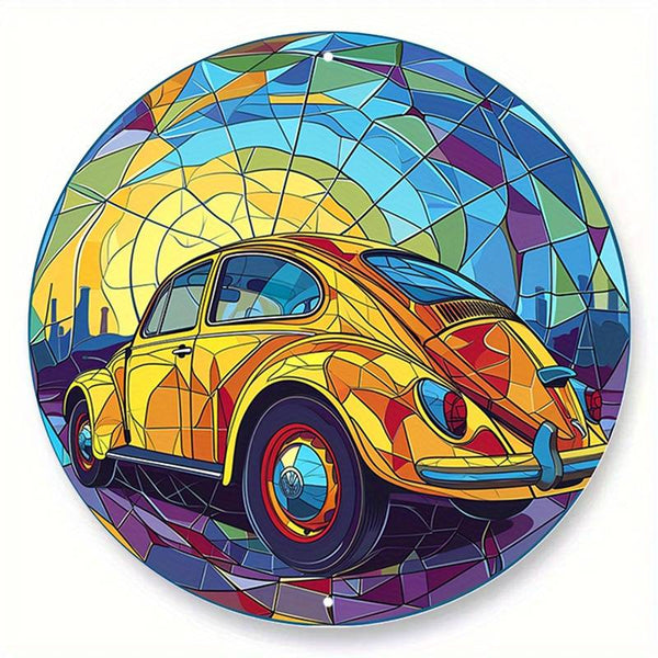 Retro VW Bug sign