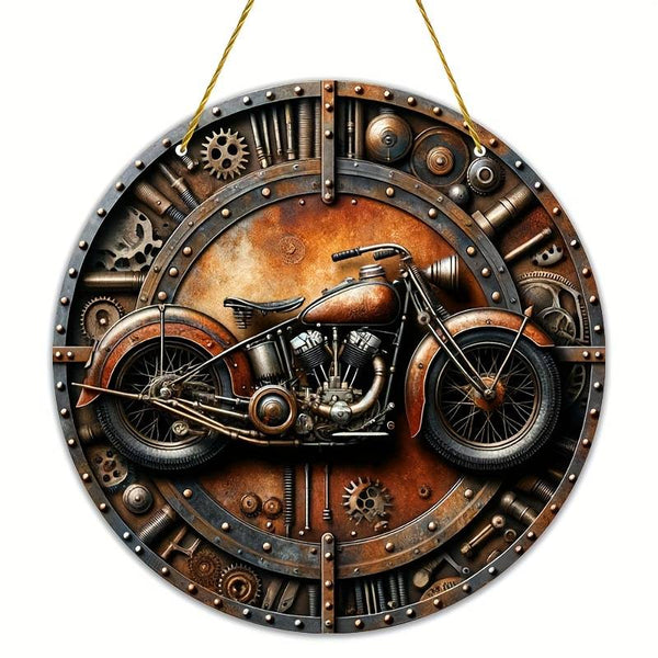 Steam Punk Bike Sign