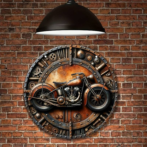 Steam Punk Bike Sign